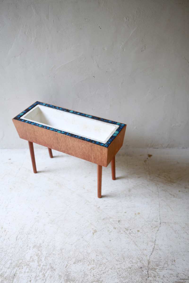 Tile top Planter Stand from Denmark (B) | phono | 金沢 北欧 中古