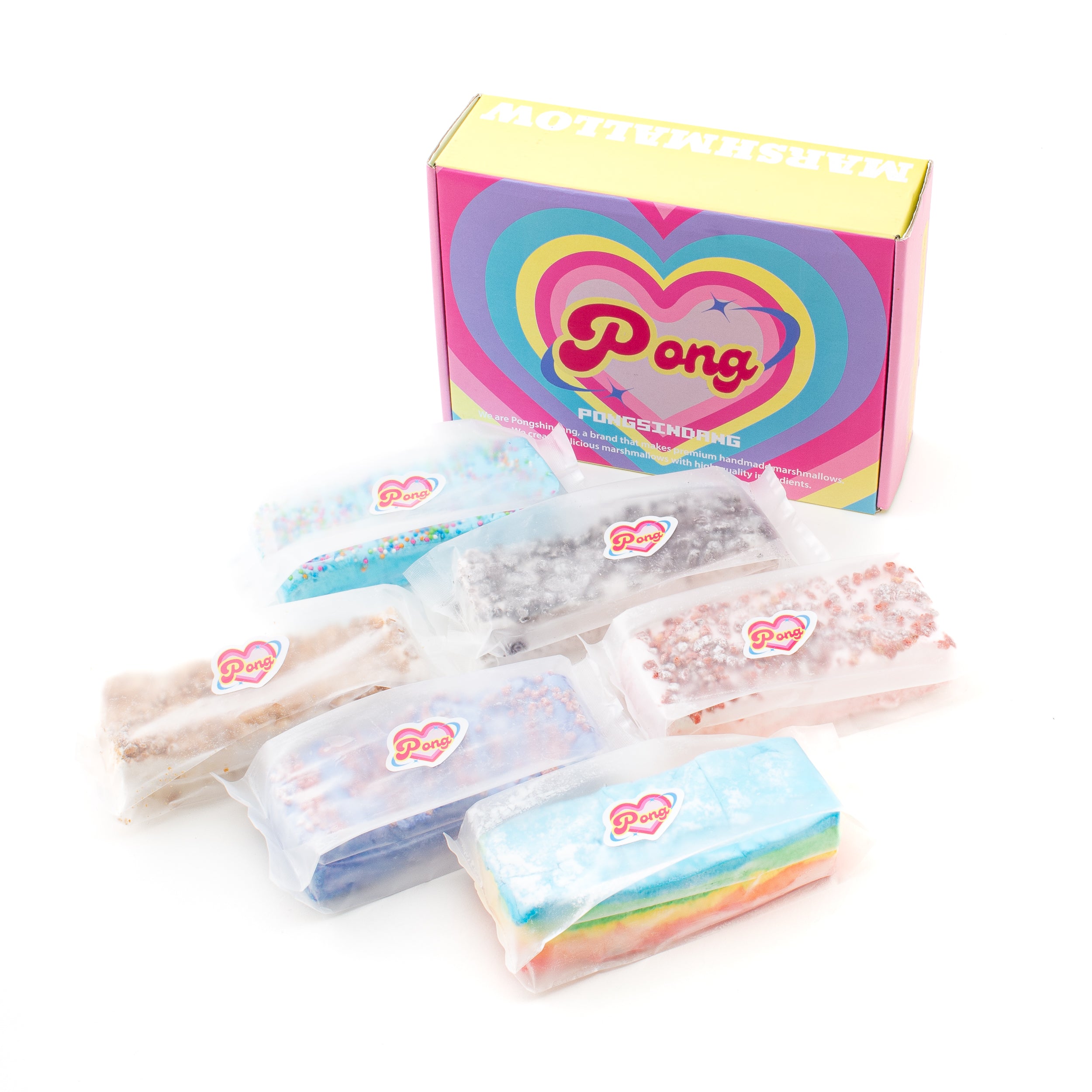 いちごミルクマシュマロ｜【公式通販】Pongsindang｜ポンシンダン（퐁