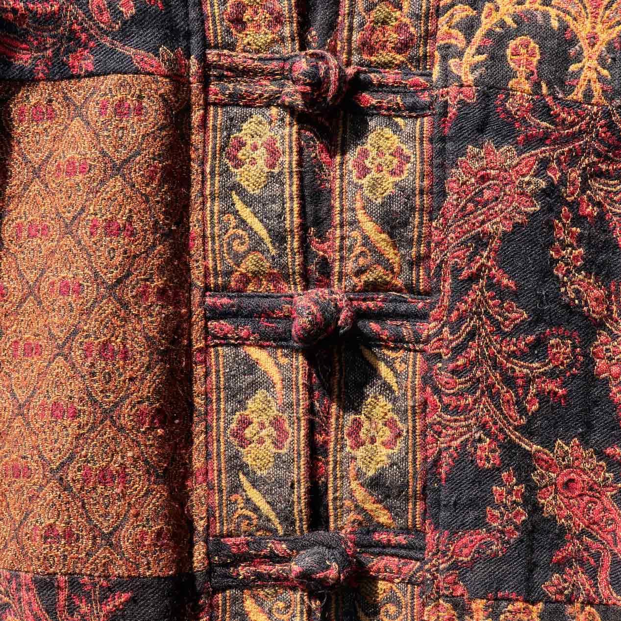 POST JUNK / 90's WHITE STAG パッチワーク チャイナジャケット