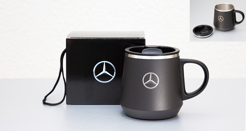 メルセデス・ベンツオリジナル真空二層ステンレスマグ | プレシャス