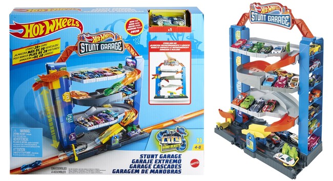 世界No.1のミニカーブランドHot Wheelsからダイキャストカー20台を収納