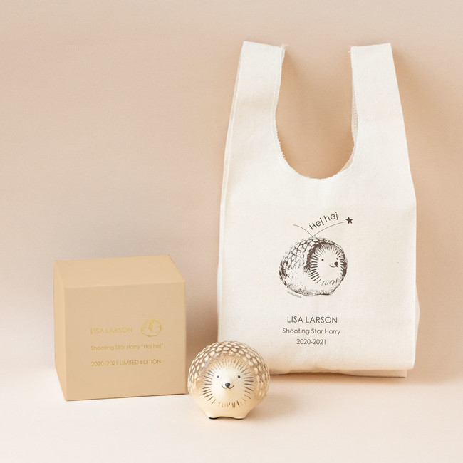 限定！【12月14日まで！】リサ・ラーソンの大人気限定ハリネズミ陶器