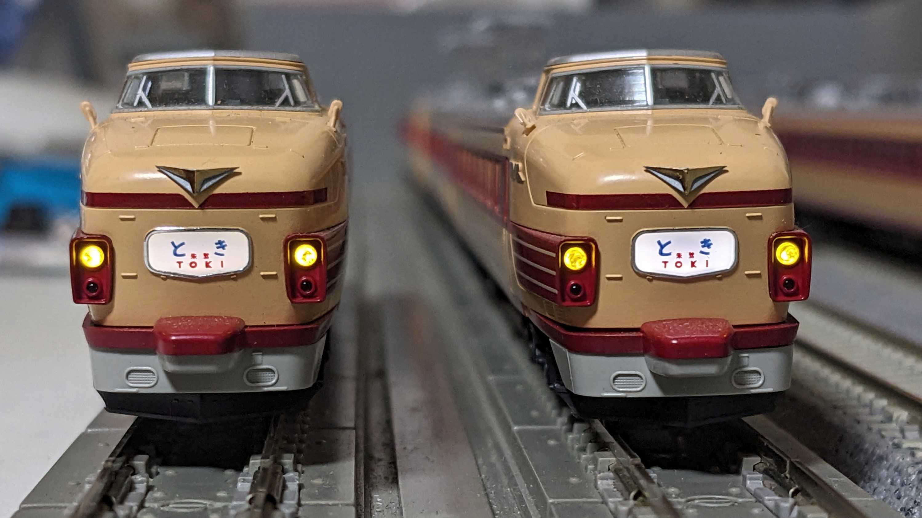 🔵入線整備 KATO 10-1147 基本ｾｯﾄ 181系100番台「とき•あずさ」6両ｾｯﾄ