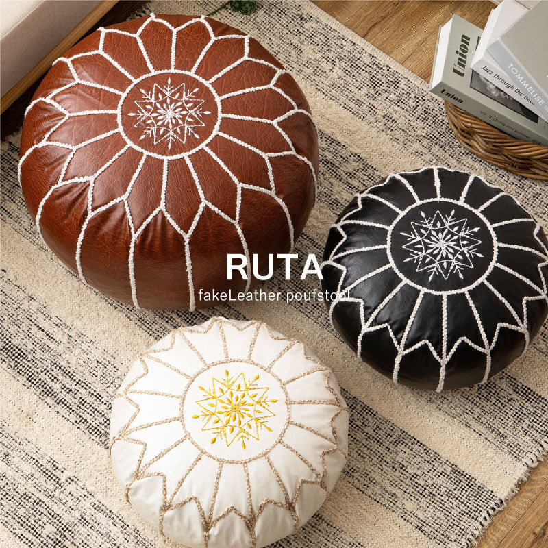 プフ スツール クッション ラウンドクッション 直径30cm 40cm 2サイズ