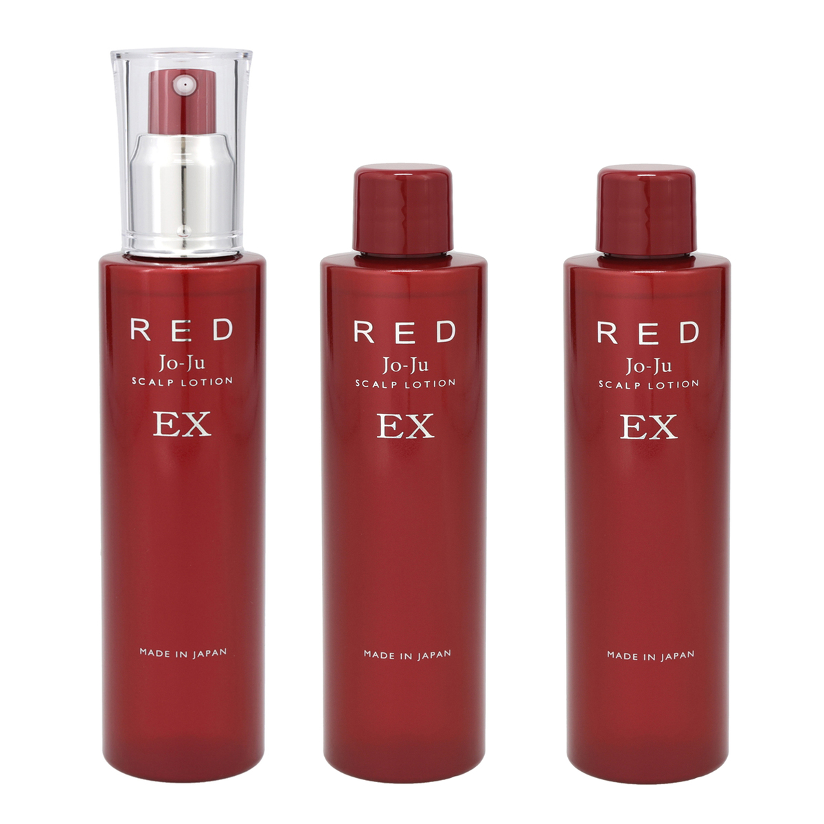Jo-Ju RED スカルプローションEX3本分セット Jo-Ju（ジョジュ） - QVC.jp