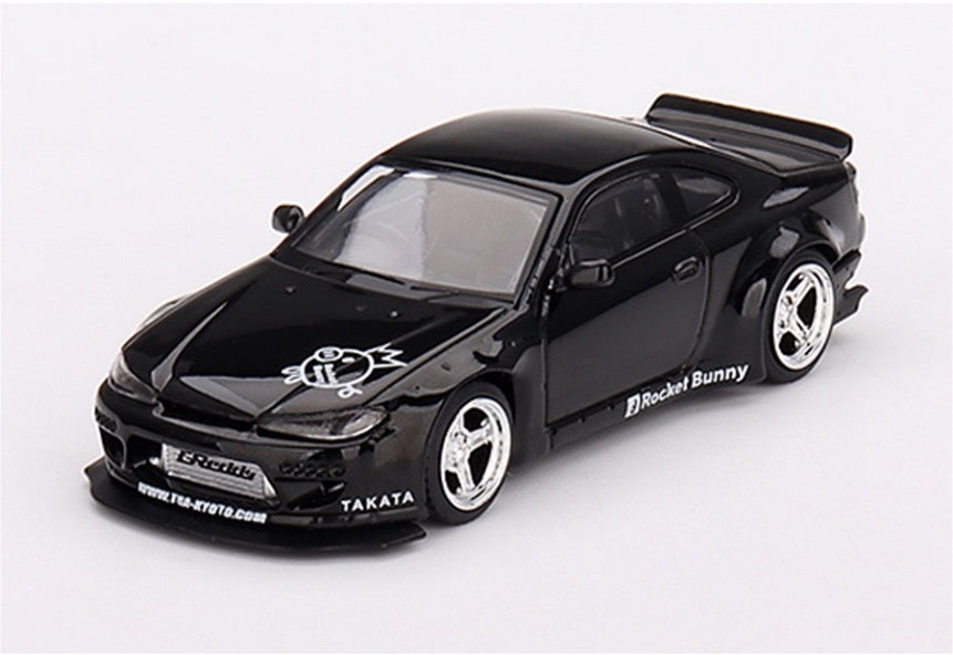 MINI GT MGT00602-R 1/64 Rocket Bunny Nissan シルビア(S15) ブラック