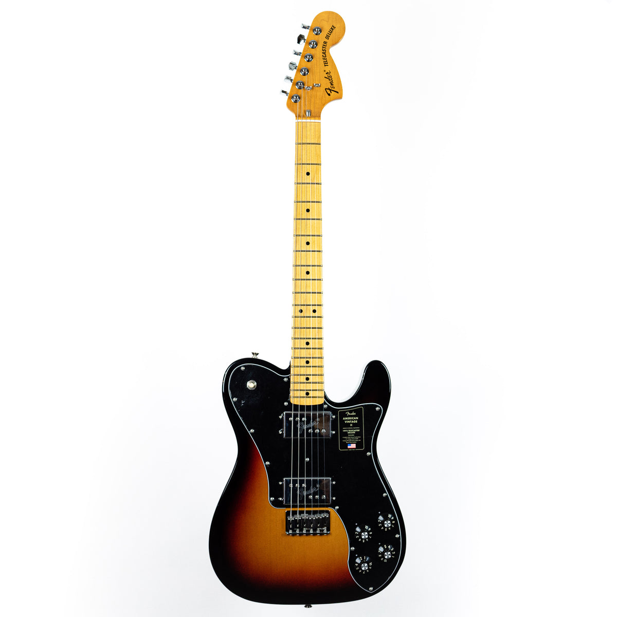 Fender American Vintage II '75 Telecaster Deluxe 3-Tone Sunburst