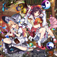 東方LostWord』事前登録40万人突破！絵札「博麗霊夢」＆「霧雨魔理沙