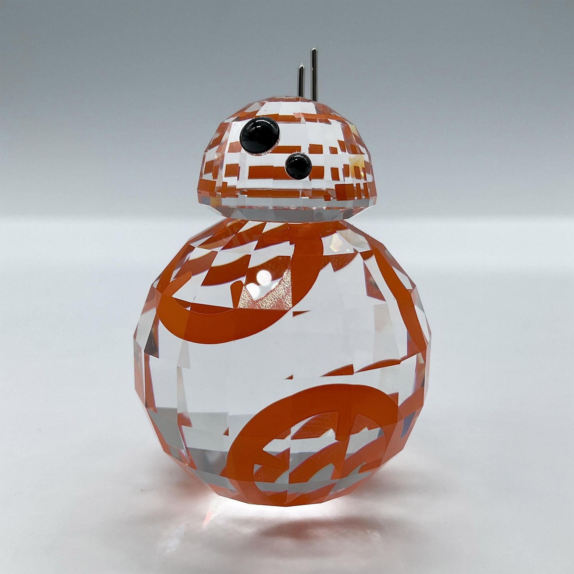 Rare Swarovski Crystal Figurine, Star Wars BB-8 sold at auction on