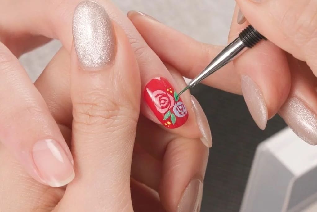 2025 年9月 | ネイリスト検定3級・アートの課題対策！花の描き方を