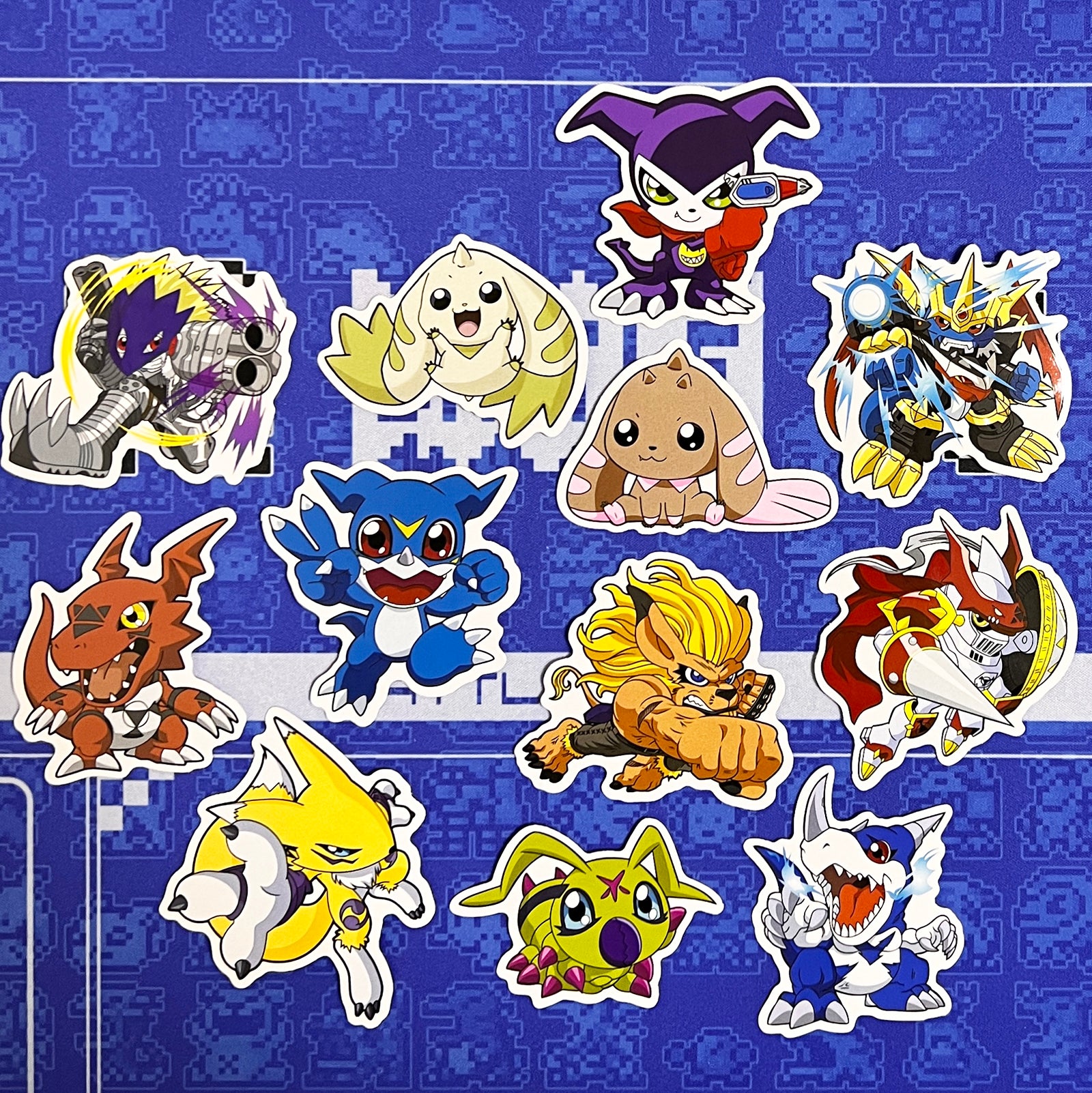 デジモンデコレーションステッカーセット 各種デザイン – SASUGATOYS