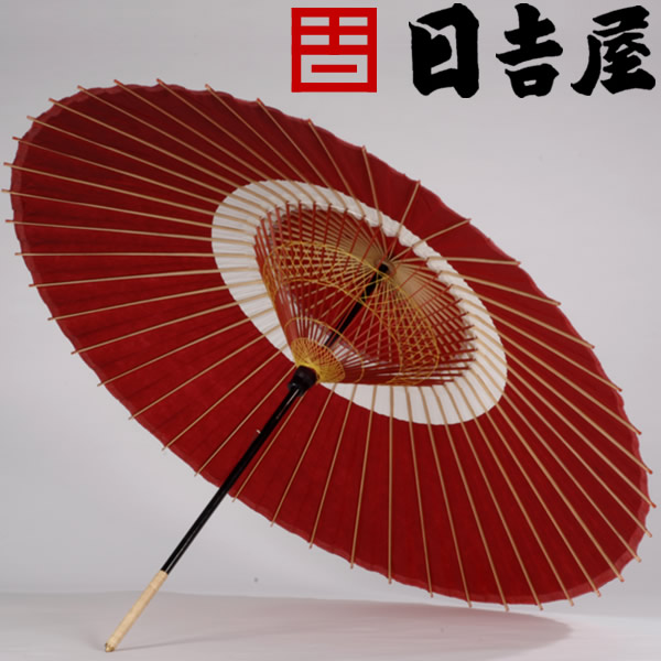 楽天市場】日吉屋・京和傘 / 特選番傘 1.9尺 〔色：白〕 【RCP】 /送料
