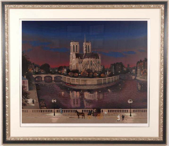 楽天市場】ミッシェル・ドラクロワ Paris I Love パリ 絵画 風景画