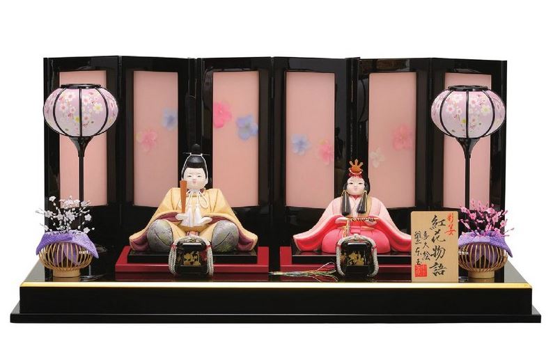 楽天市場】送料無料 東玉工房 野村嘉光作 雛人形 木目込立雛親王