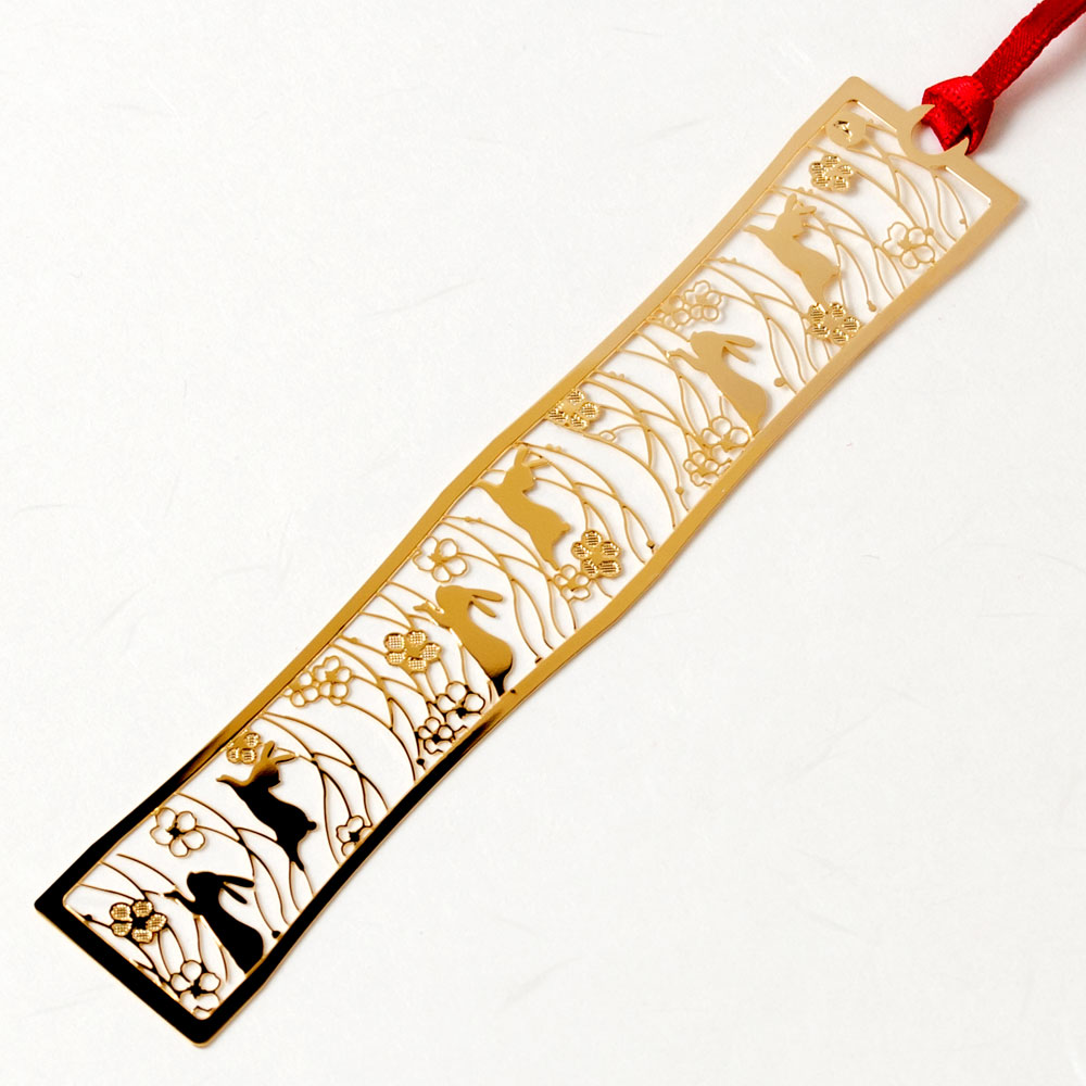 楽天市場】和柄ブックマーカー 秋風もみじ (WAG006) 金の栞シリーズ