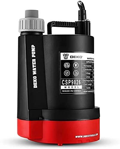 楽天市場】プラスチック 750W 水中ポンプ DEKO 循環ポンプ 底部入水式