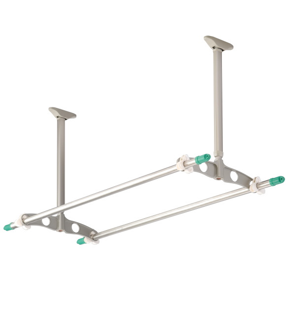 楽天市場】YKK 吊り下げ式 上下可動物干し AKM-MK2 1セット2本入り