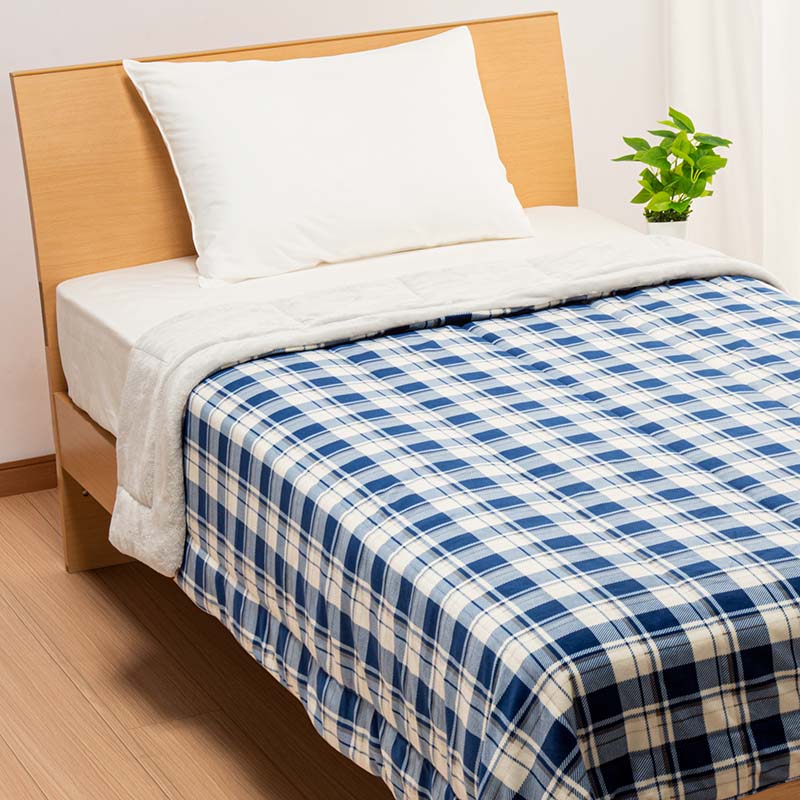 お買い得】ウォッシャブル合繊肌掛けふとん0.3kg（シングル）の