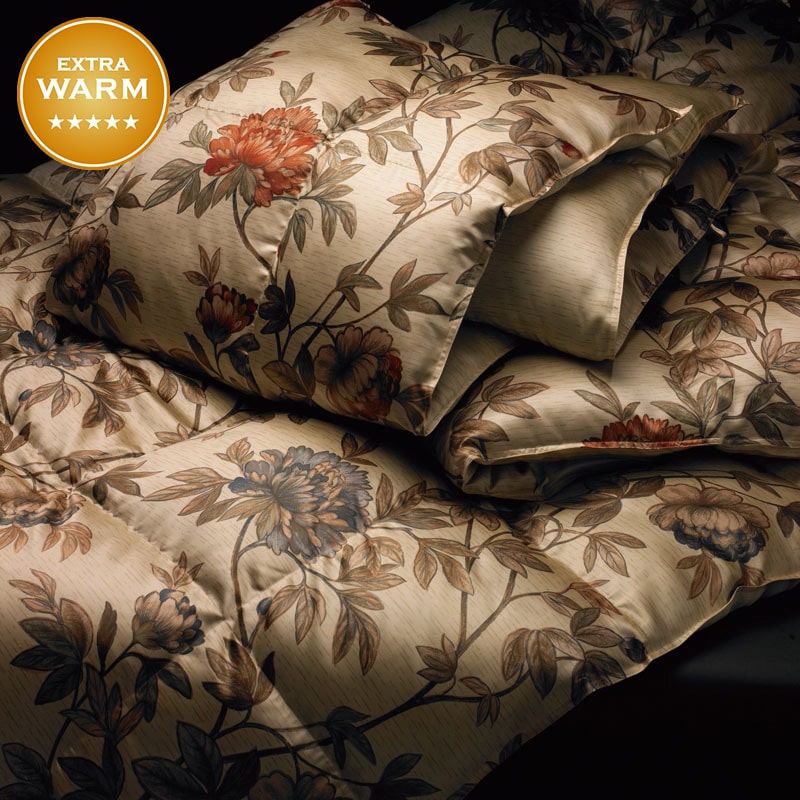 アイダー羽毛掛けふとん （シングルロング）150×210cm ブルー ふとんが