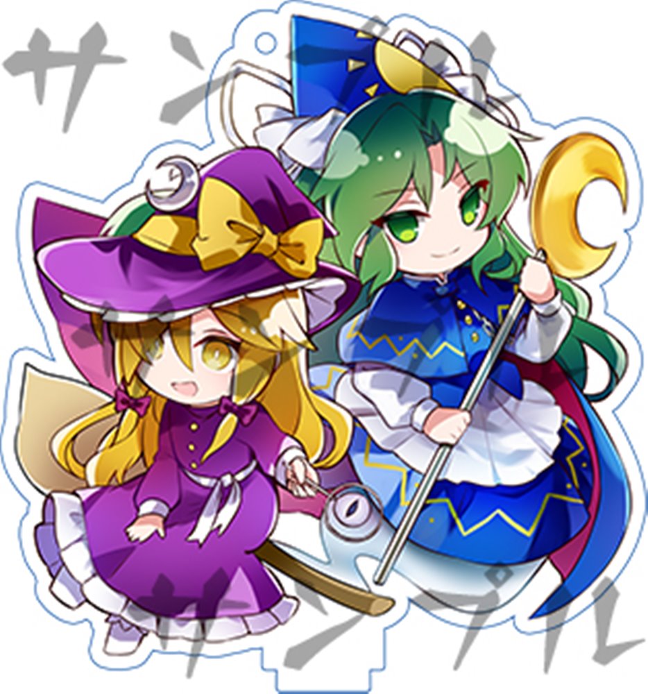 新品】東方アクキー シプコレ／旧魔理沙×魅魔 / つたささ 発売日:2024