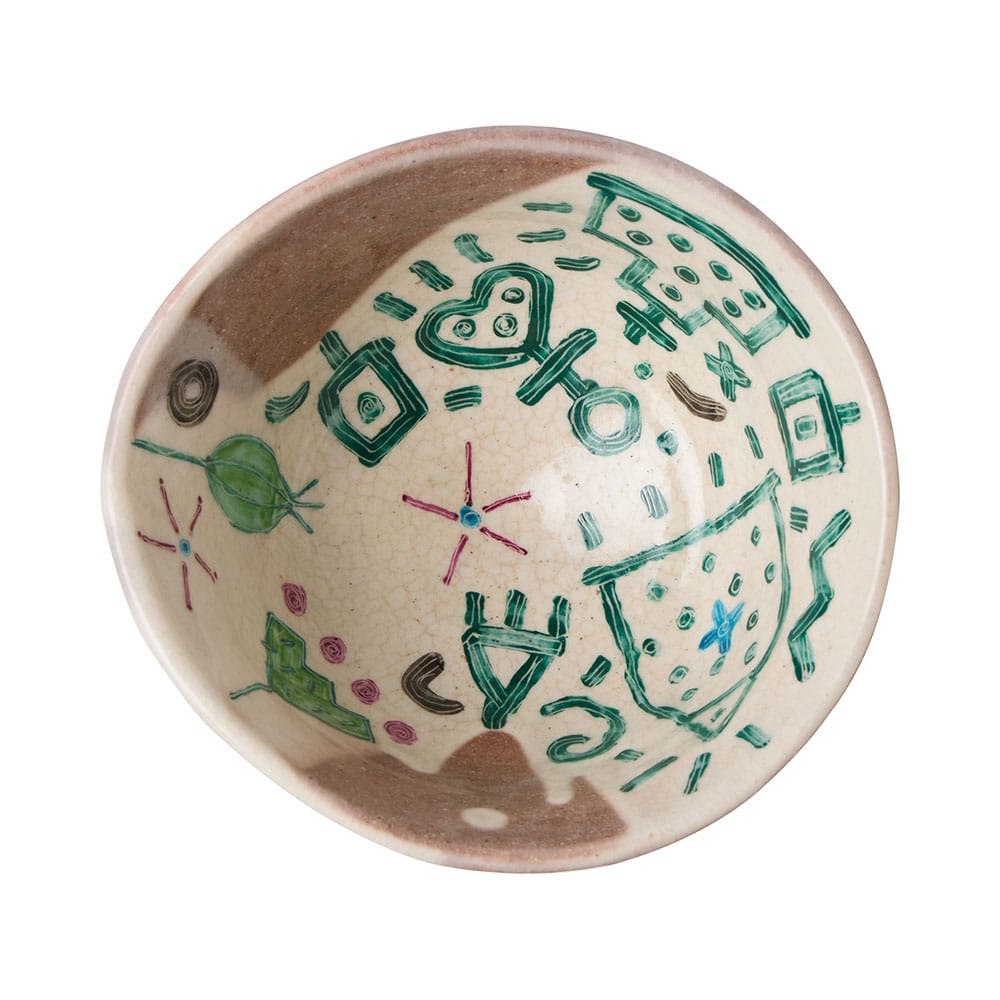 川口淳さん×安食ひろさんのコラボ茶碗 B: インテリア・ライフスタイル