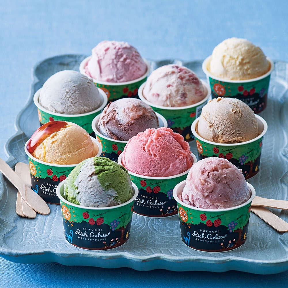 ふくち☆リッチジェラートセット 10個: スイーツ・洋菓子 | スイーツ