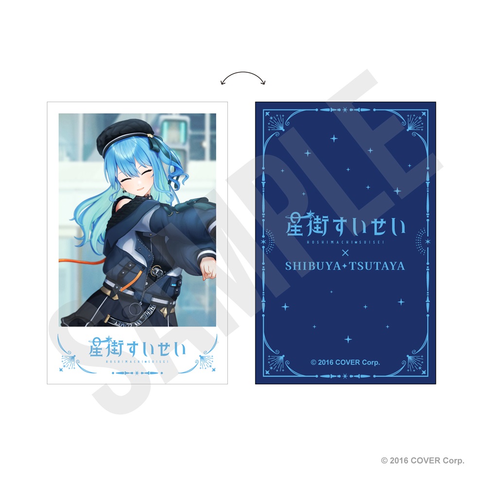 SHIBUYA TSUTAYA 6階IP書店にて『星街すいせい POP UP SHOP』第二弾が8