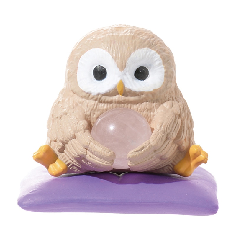 エール フィギュア 天然石堂 ふくろう BB0063AS 1個（ご注文単位10個