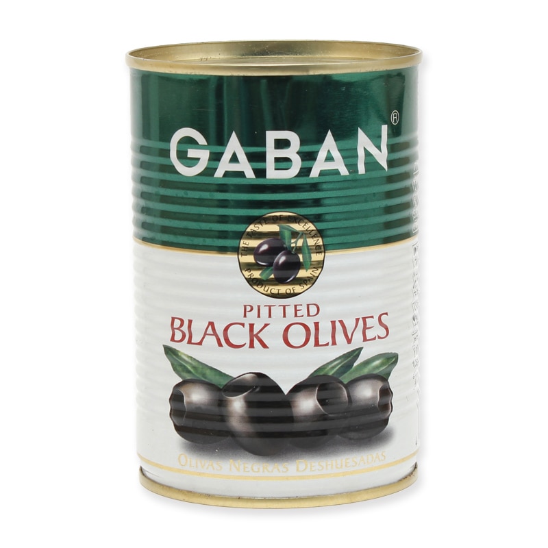 ギャバン ブラックオリーブ 種抜き 170g 常温 1個※軽（ご注文単位1個