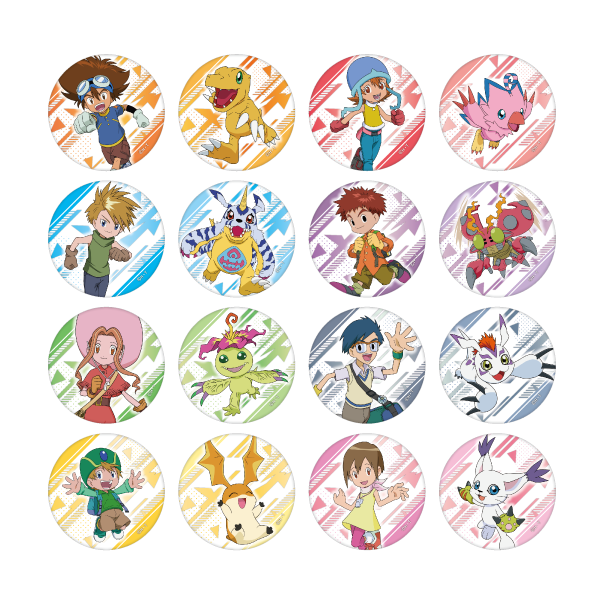 デジモンアドベンチャー】LB缶バッジコレクション(デジモン