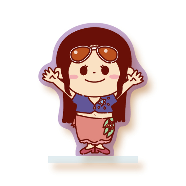 ワンピース】『バンザイ！』アクリルスタンド ロビン: 雑貨｜東映