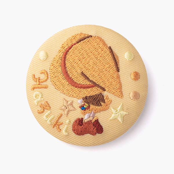 おジャ魔女どれみ】刺繍缶バッジ（全10種ランダム1個）: 雑貨｜東映
