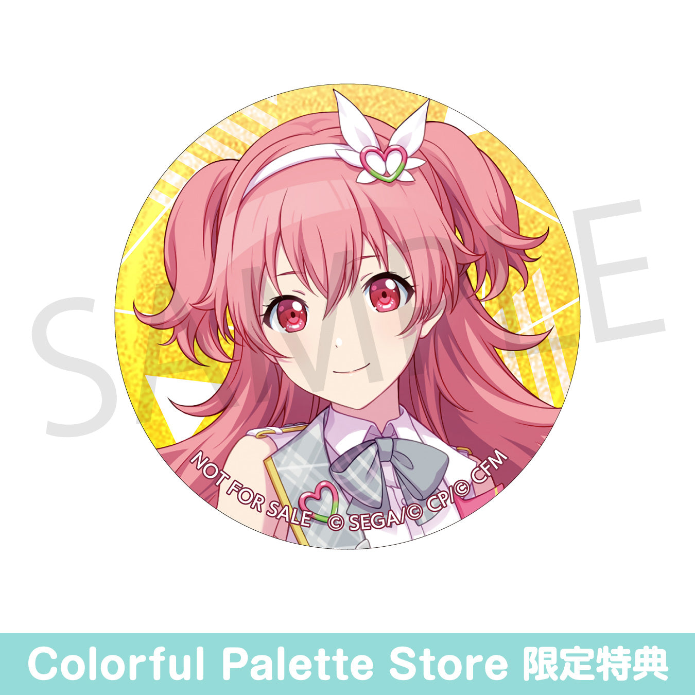 予約商品】【再販】グリッター缶バッジ イベントイラストコレクション