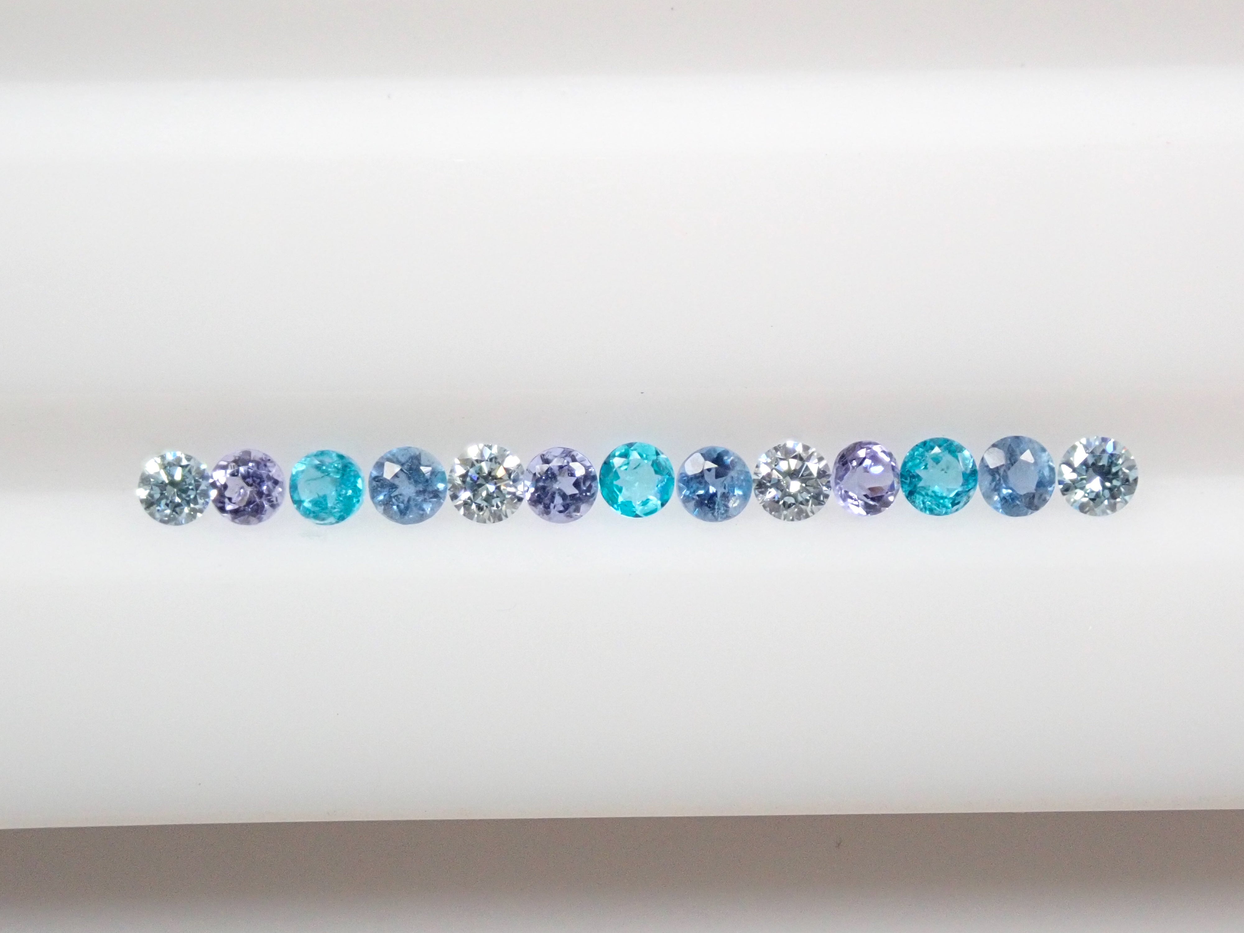 ブラジル産パライバトルマリン・サンタマリアアクアマリン・アイス