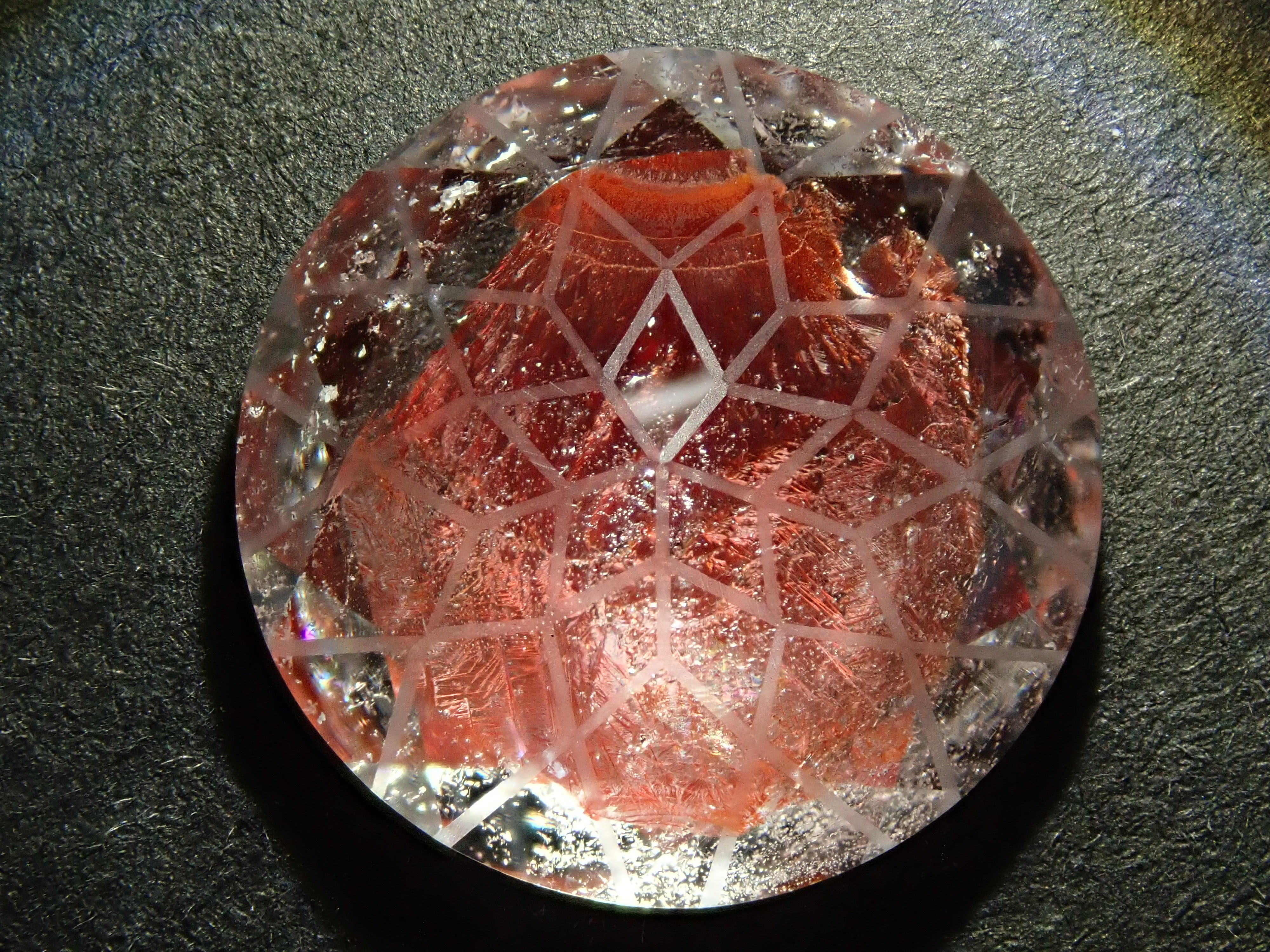 ライモナイトインクォーツ（オーロラクォーツ） 7.281ctルース