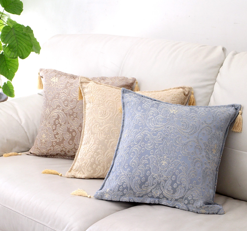 キリムスタイル / トルコ・クッションカバー45cmエユップ・スカイ