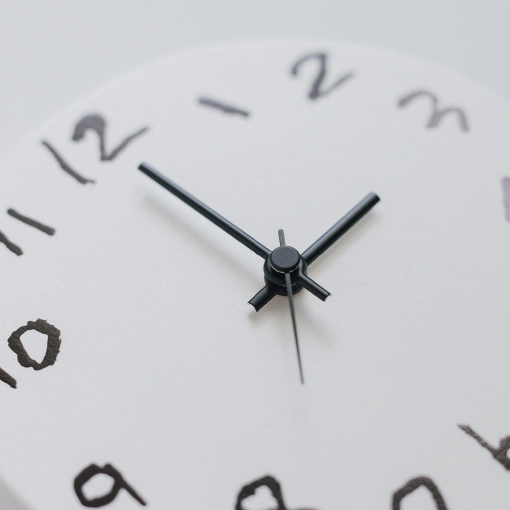 お一人さま2点限り》' About ' wall clock Yuki MIKAMI × 岩㟢紙器