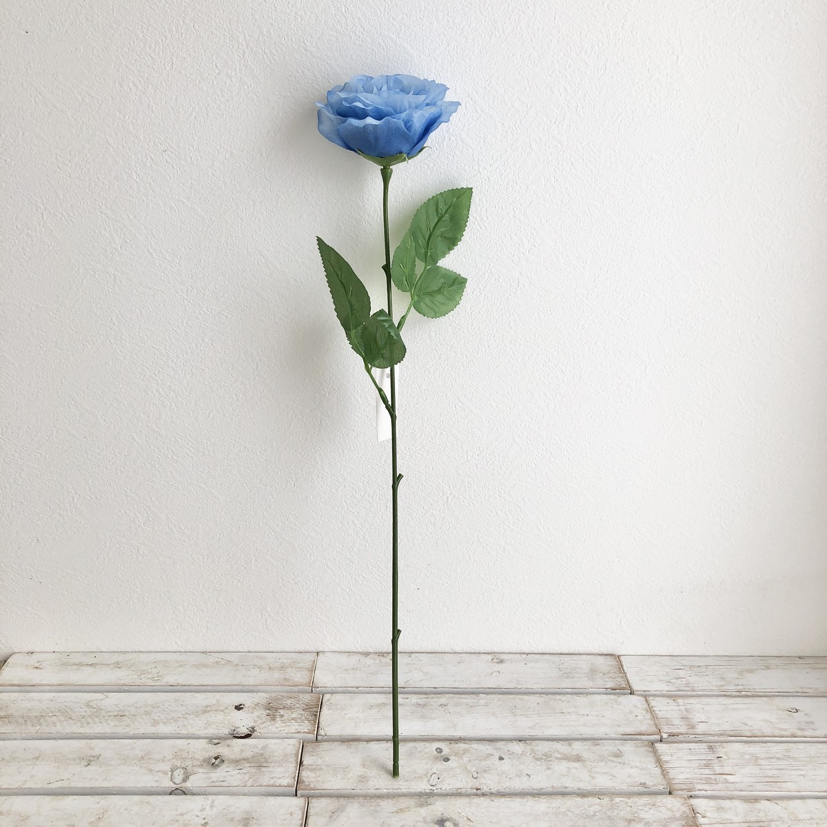 造花】YDM/シングルローズ ブルー/FF-3078BLU - 花材通販はなどんや