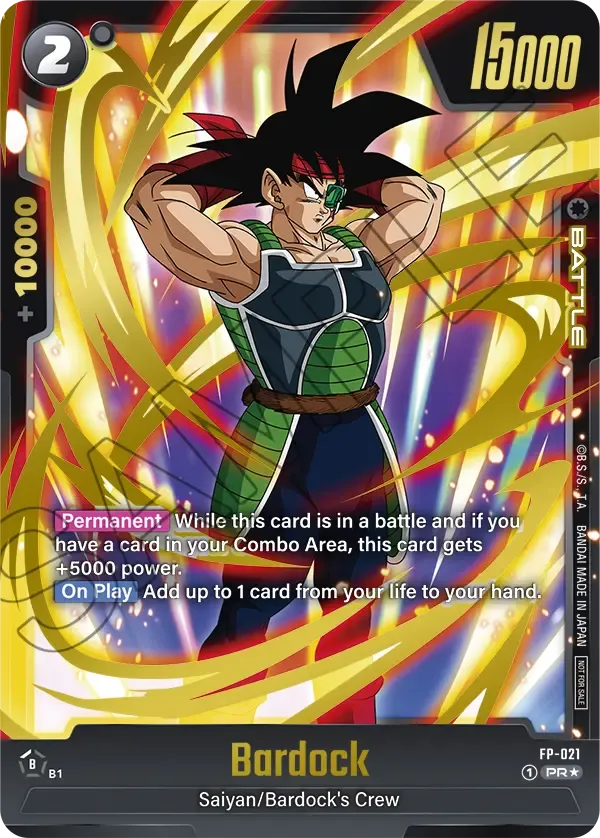 FS05-11 Bardock Dragon Ball Super Card Game Fusion World Card