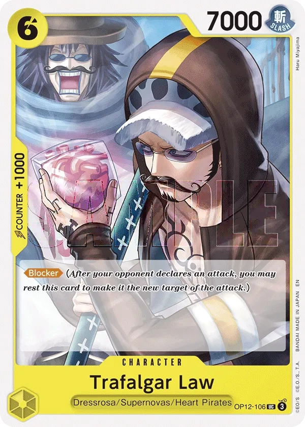OP12-106_p2 トラファルガー・ロー One Piece Card Game Card | One