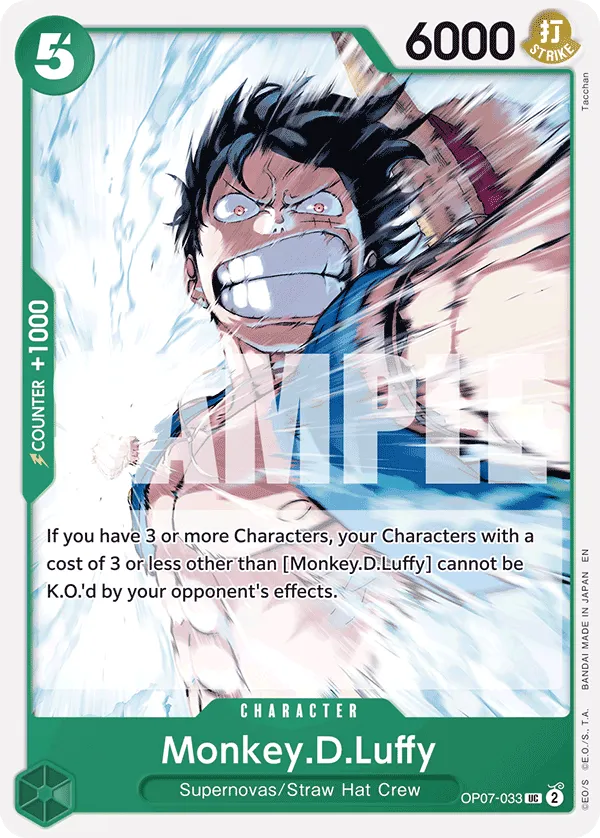 OP07-033_p2 モンキー・D・ルフィ One Piece Card Game Card | One