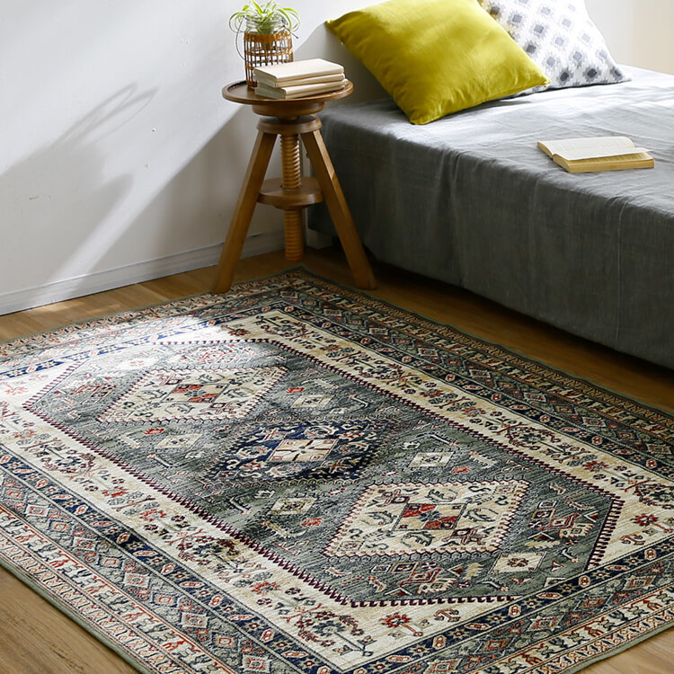 130×190] Sサイズ ペルシャ風ラグ ウィルトン織 単品orアンダーラグ