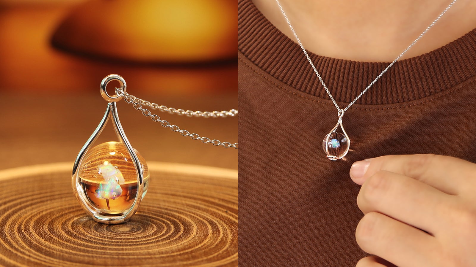 Makuake｜光が織りなす虹色の煌めき！ クリエイテッドオパールの神秘的