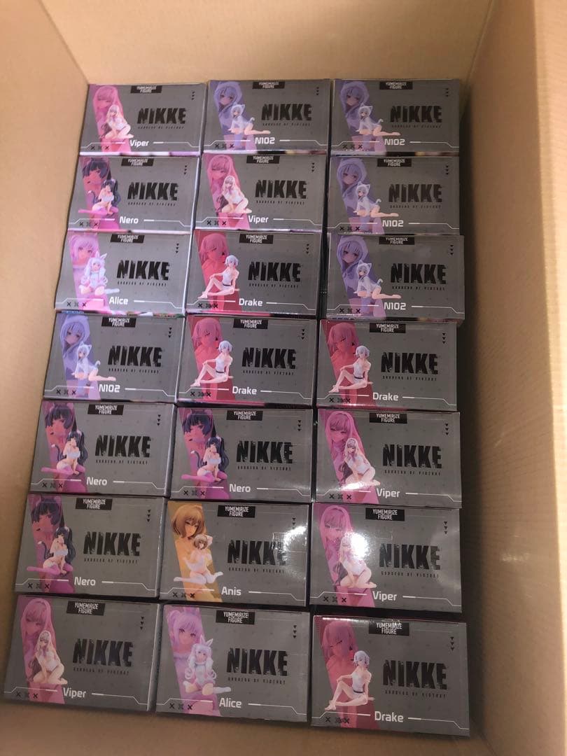 ニケ　ニッケ　NIKKE フィギュア　アニス　モダニア　アリス　63個