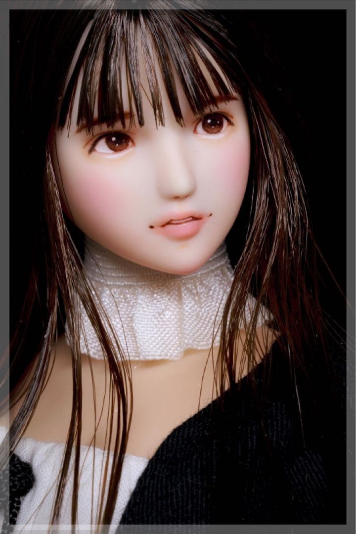 ♪♪ 1/6 　ドール カスタムドールヘッド　　沙稀花　(さきか)　　♪♪