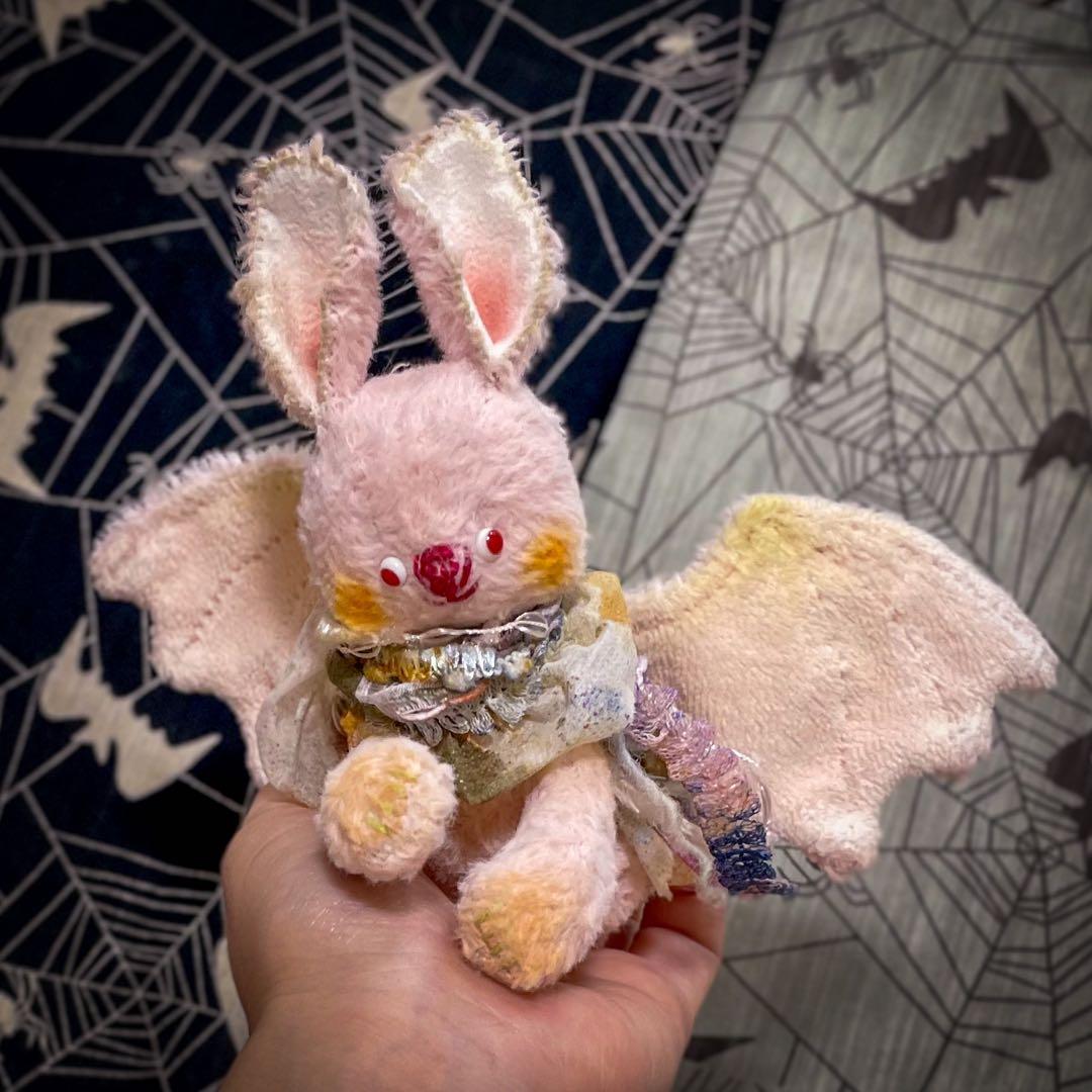 【1/31まで】fluffyteddy＊エントリーNo.2【ハロウィンコウモリ】