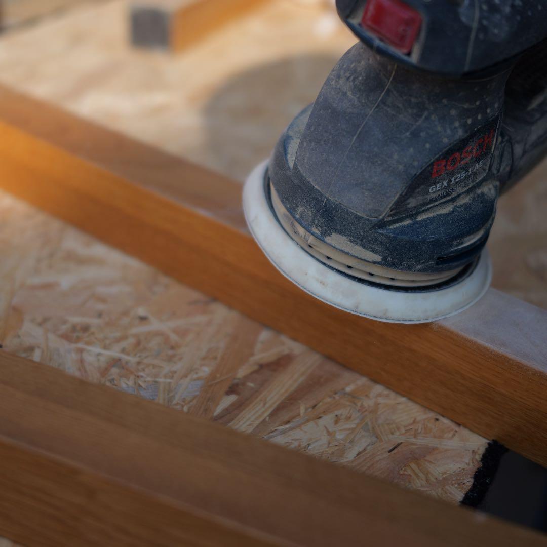 フルメンテ済み無印良品オーク無垢ダイニングテーブル【天板のみ】140×80×72