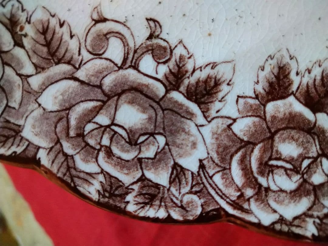 ♥６０年前のアンティーク・ヴィンテージ♦コレクション品【オランダ城風景】大皿２皿