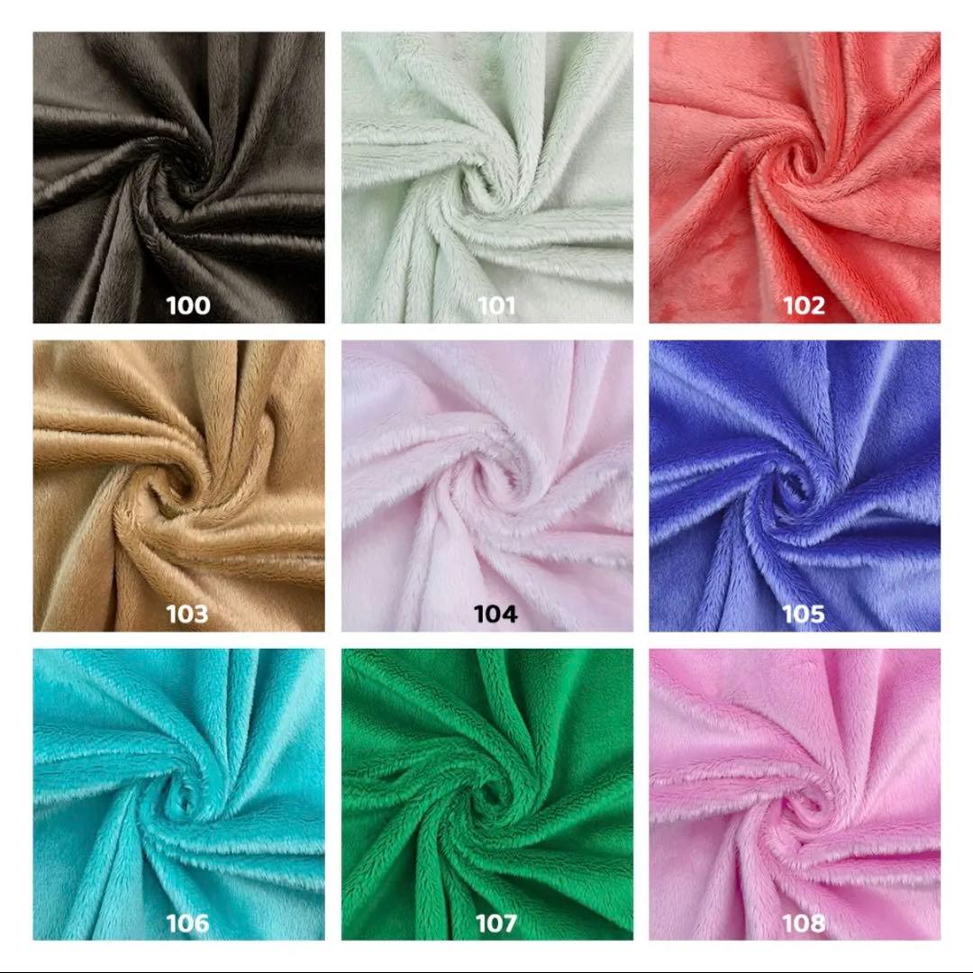 推しぬい 髪生地 サンプル一覧 ①