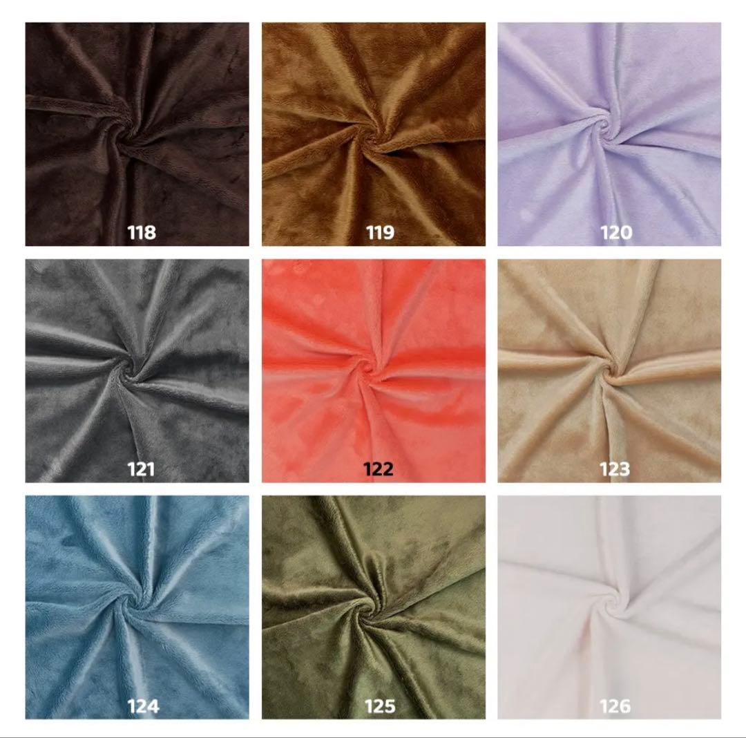 推しぬい 髪生地 サンプル一覧 ①